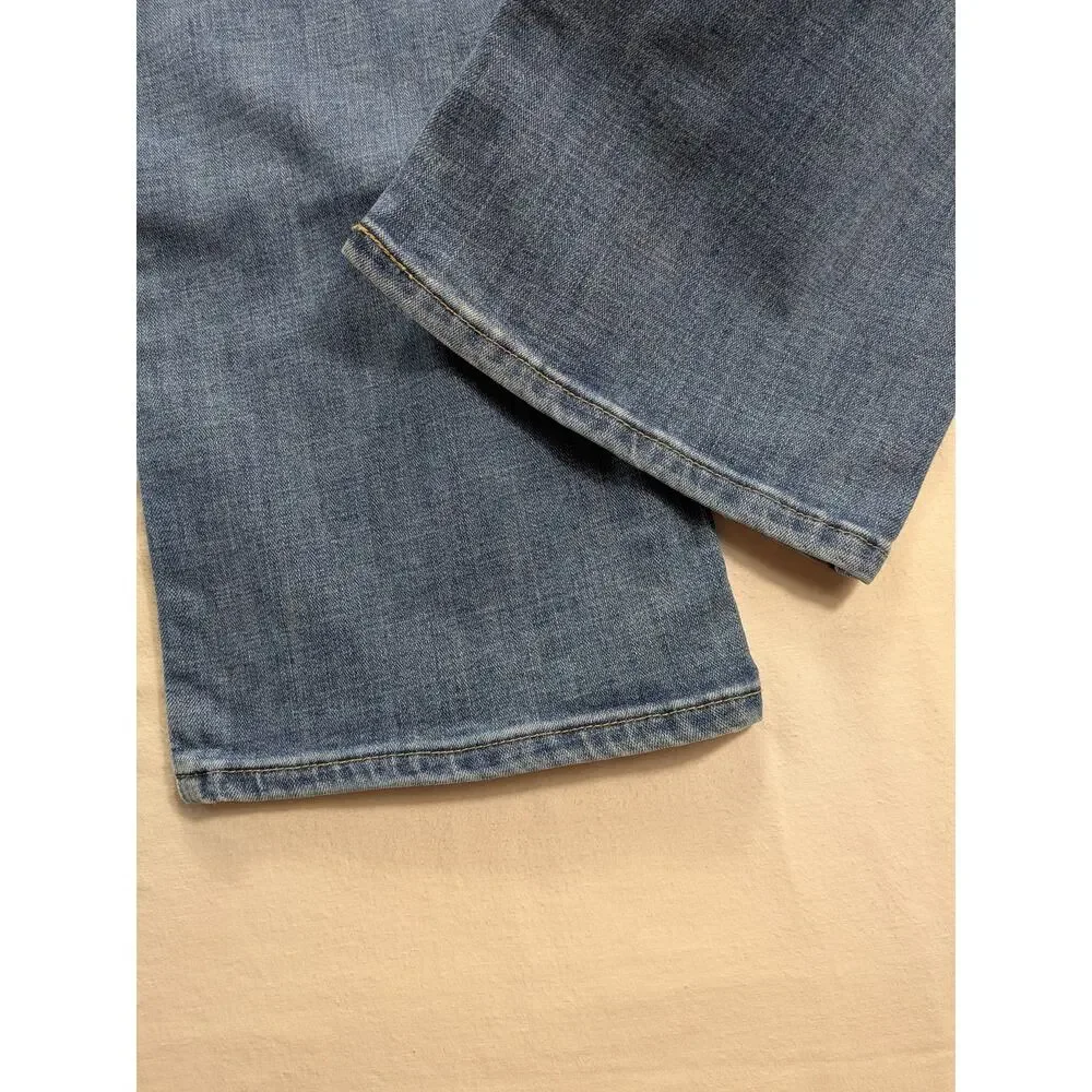 Levis Jeans Womens 30w Blue Denim Curvy Bootcut Low-Mid Rise Classic Y2k Country